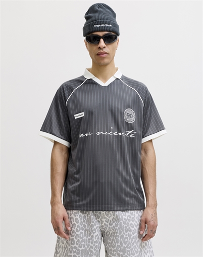 Jack & Jones JCOEterna Football Polo SA26 - Asphalt
